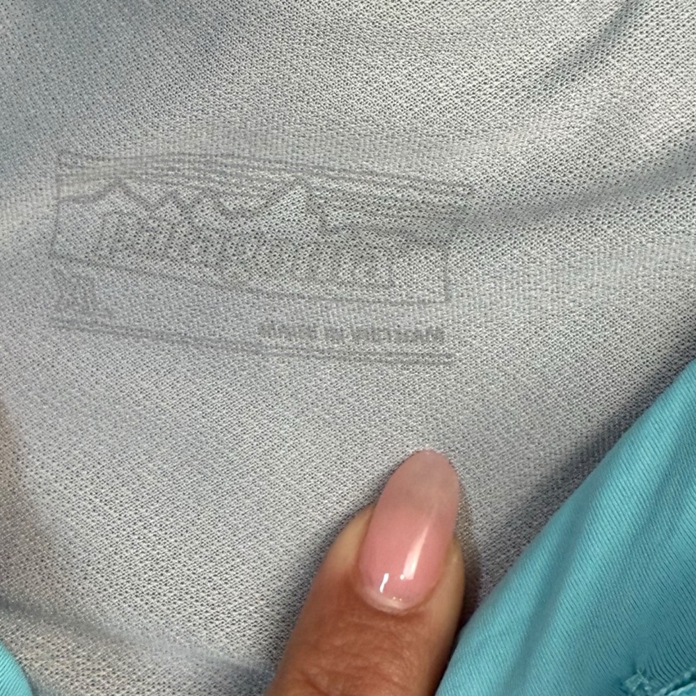 Patagonia Women’s Baggies Style Lined Athletic Shorts Blue XL Running - Picture 5 of 6